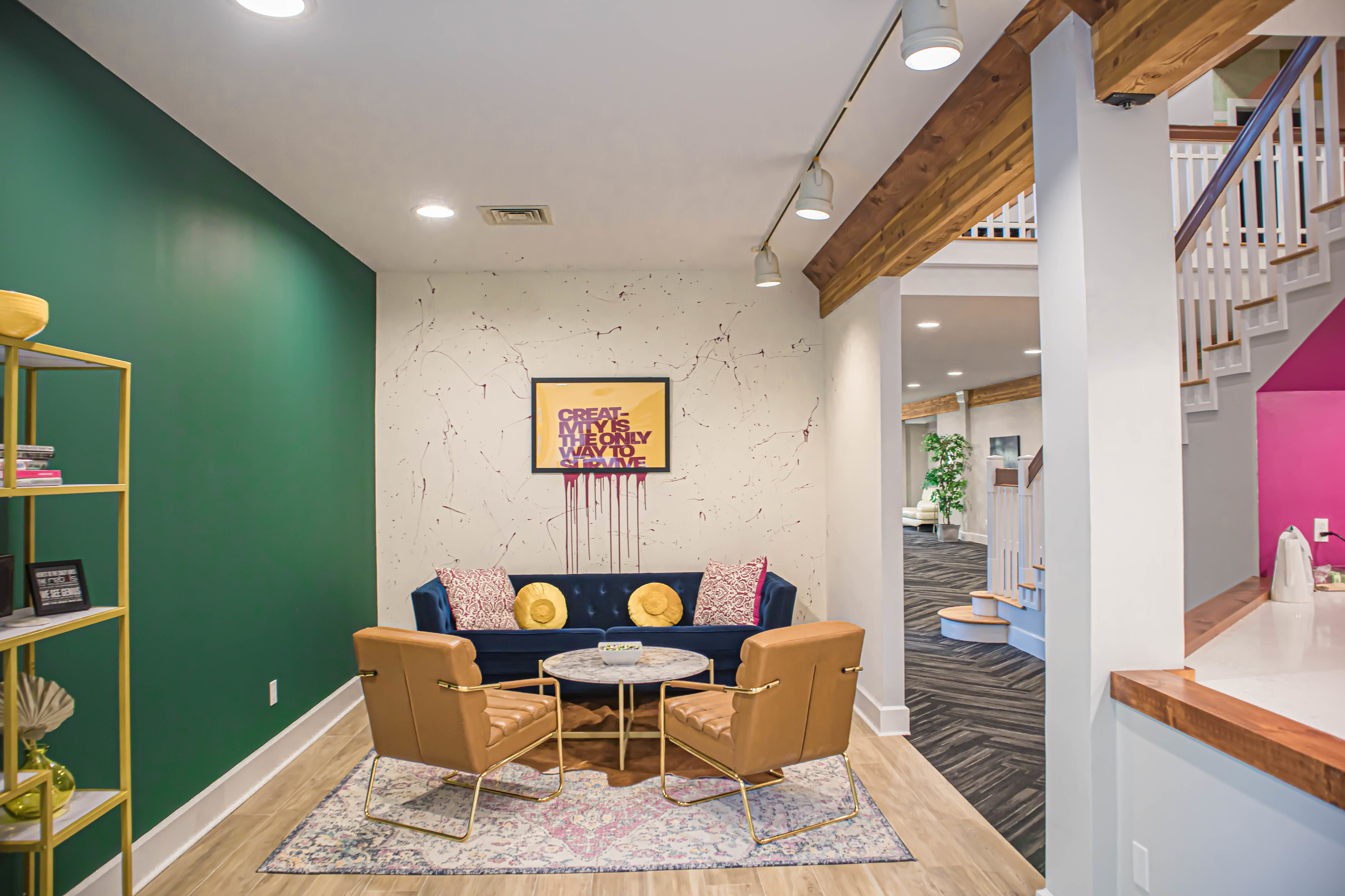 “Lennon” -  Equipped Modern Conference Room and Creative Meeting Space in Cheshire CT  