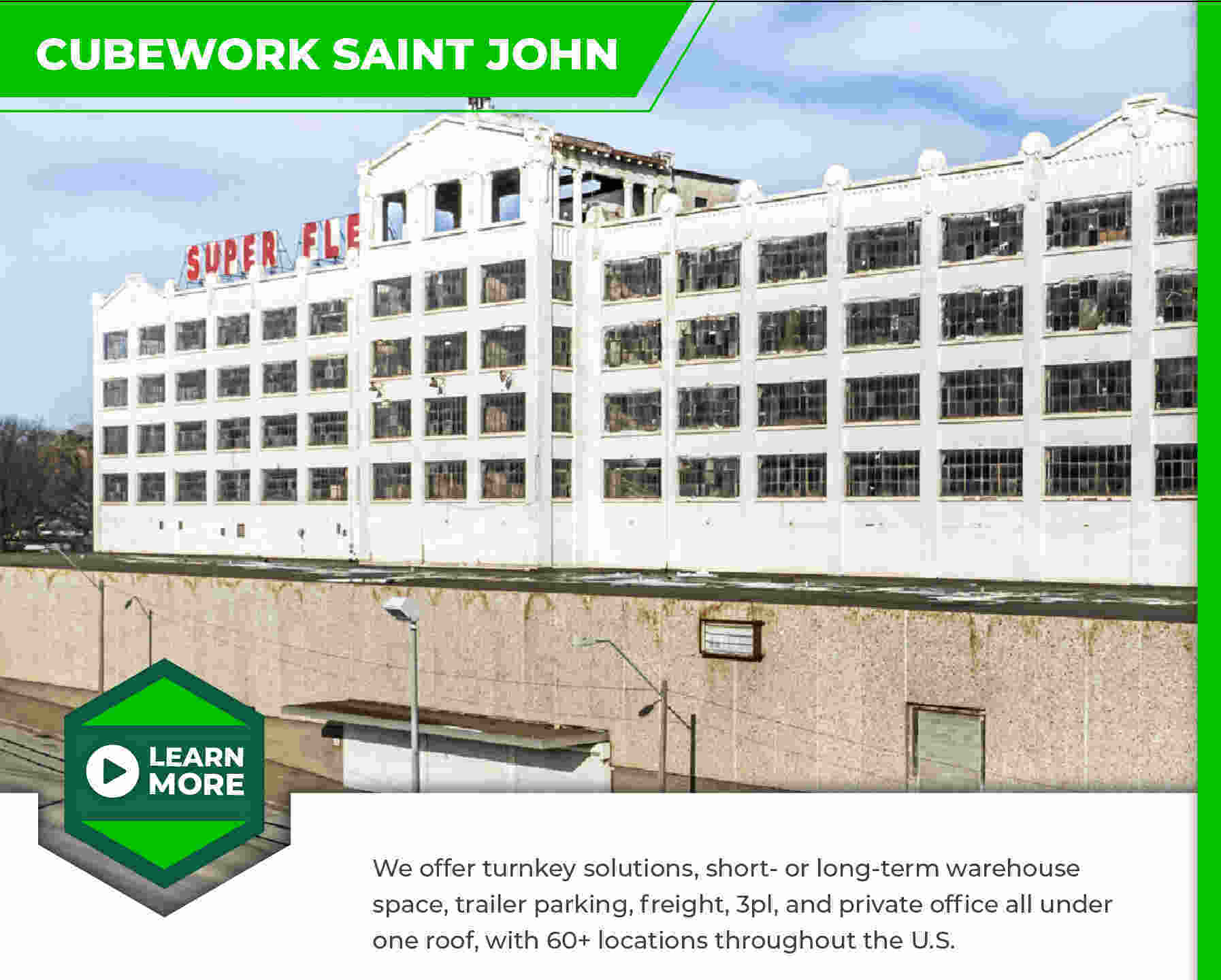 Flexible Office Space at Cubework with no hidden fees  Saint John, MO