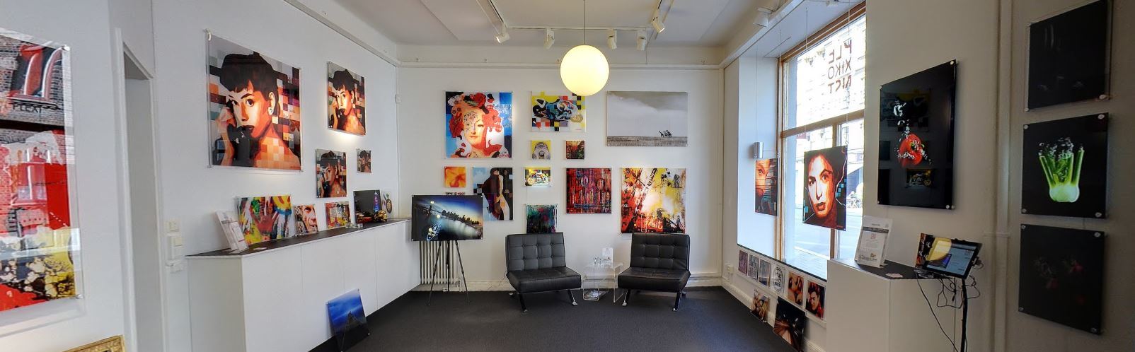 Desk in an Art environment