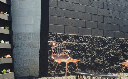 Mobile desk in creative studio Mobile desk in creative studio