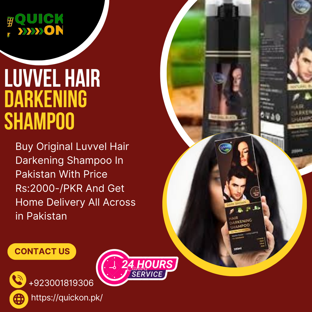 Luvvel Hair Darkening Shampoo Price In Pakistan / 03001819306