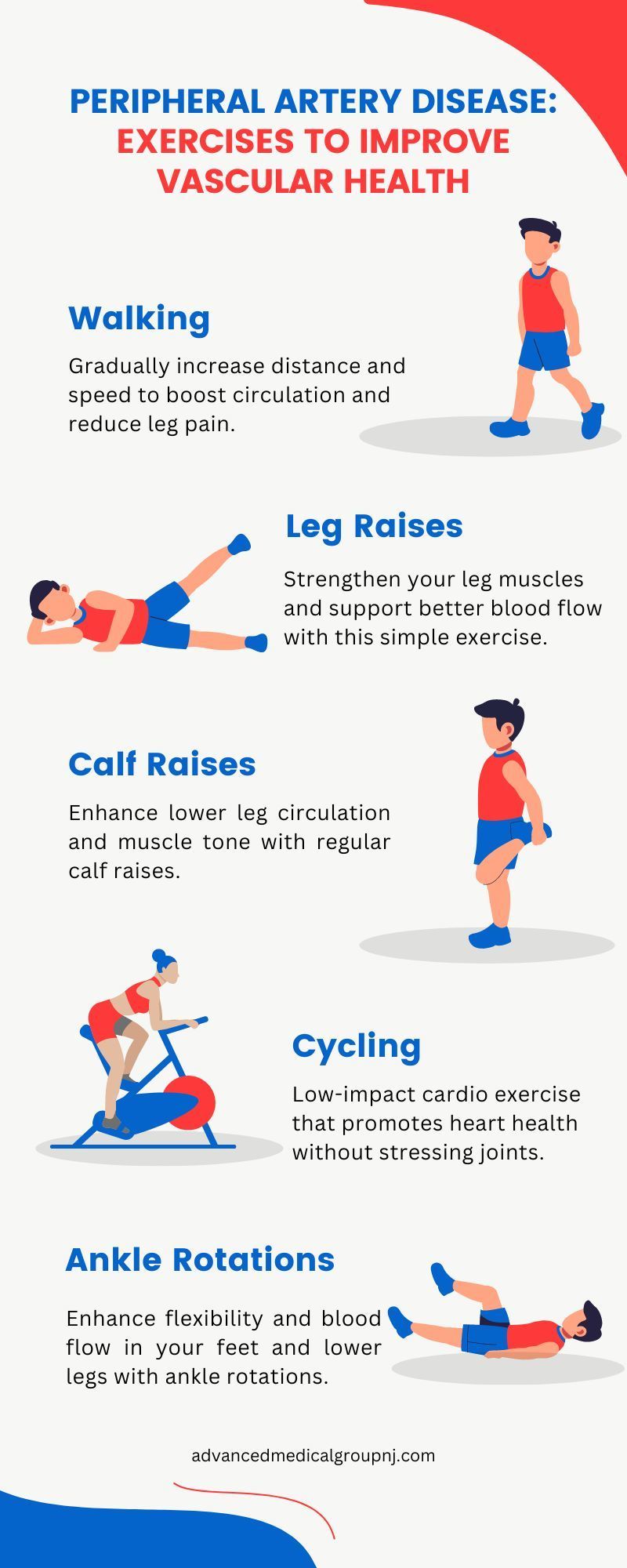 Peripheral Artery Diseases Exercise To Improve vascular Health 