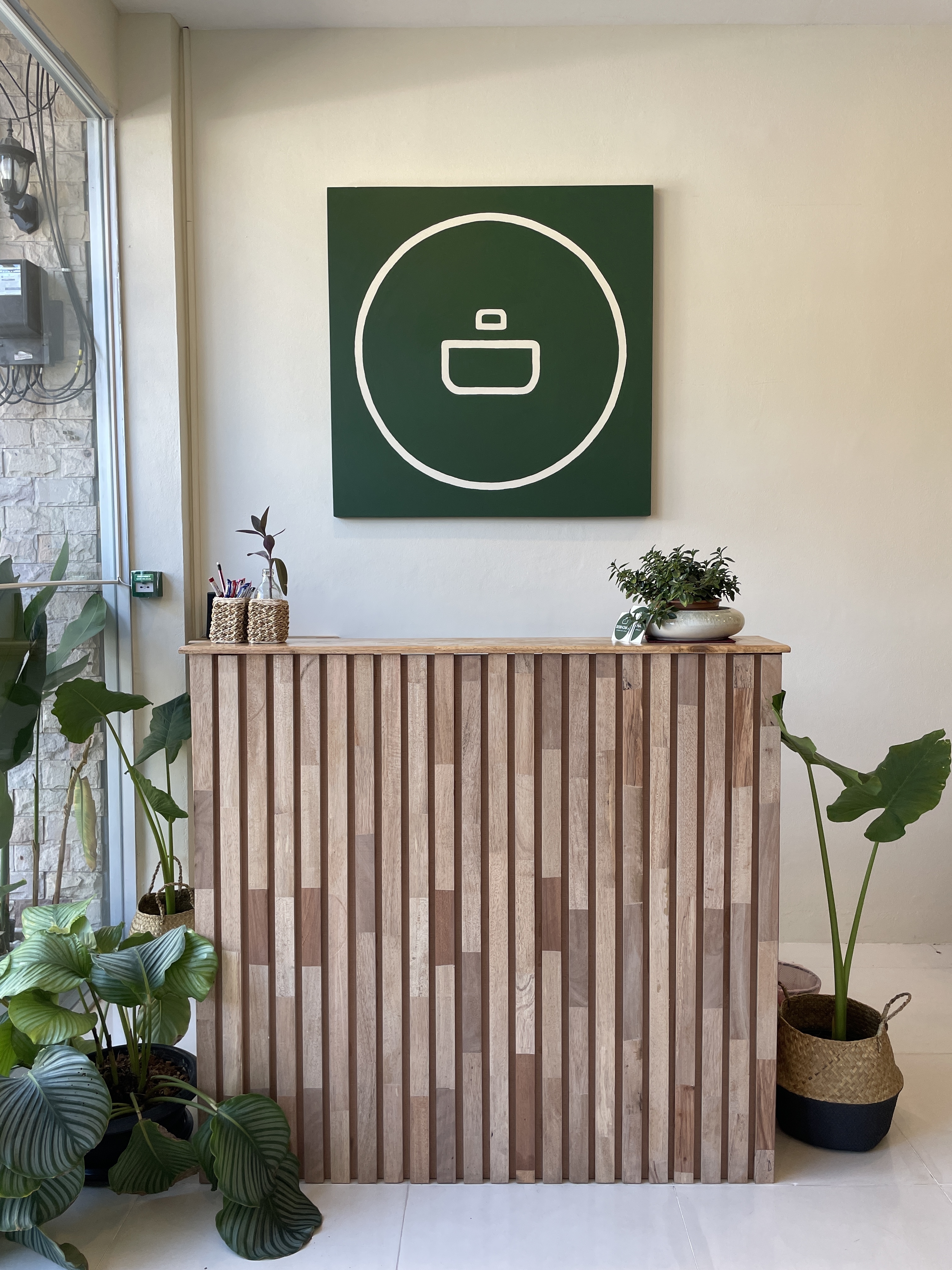 Desk and Chair Co-working Space