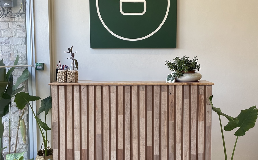 Desk and Chair Co-working Space