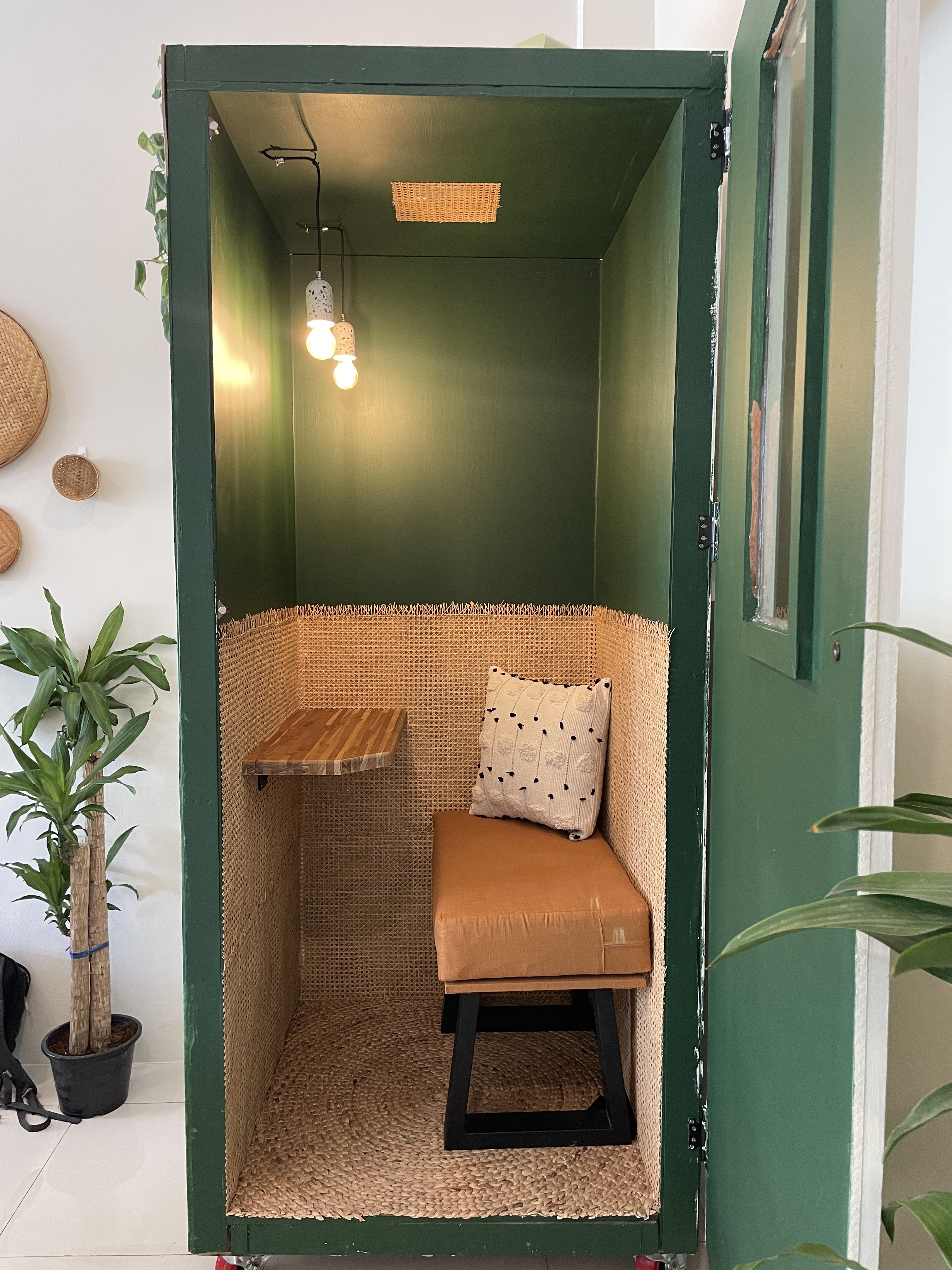 Desk and Chair Co-working Space