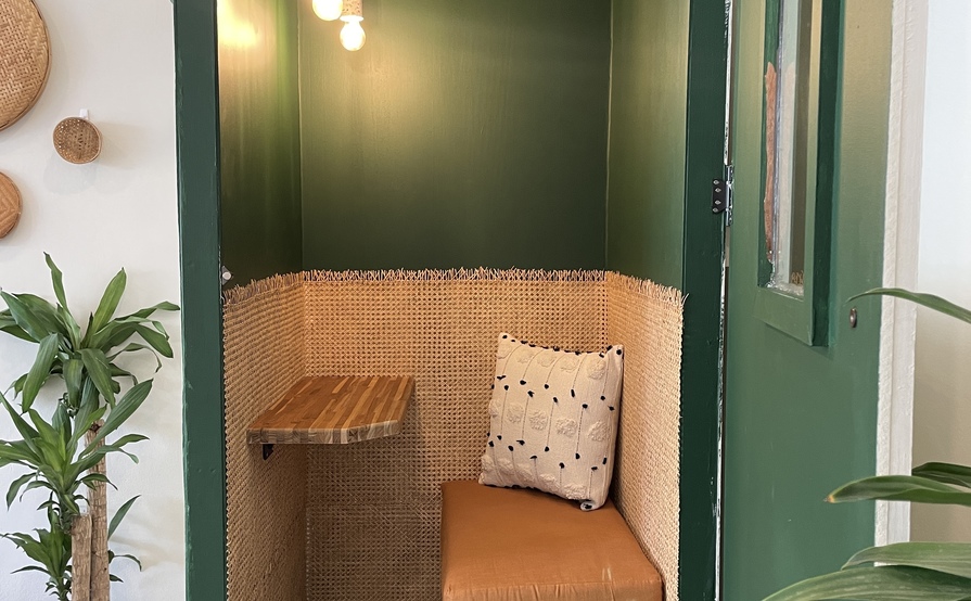 Desk and Chair Co-working Space