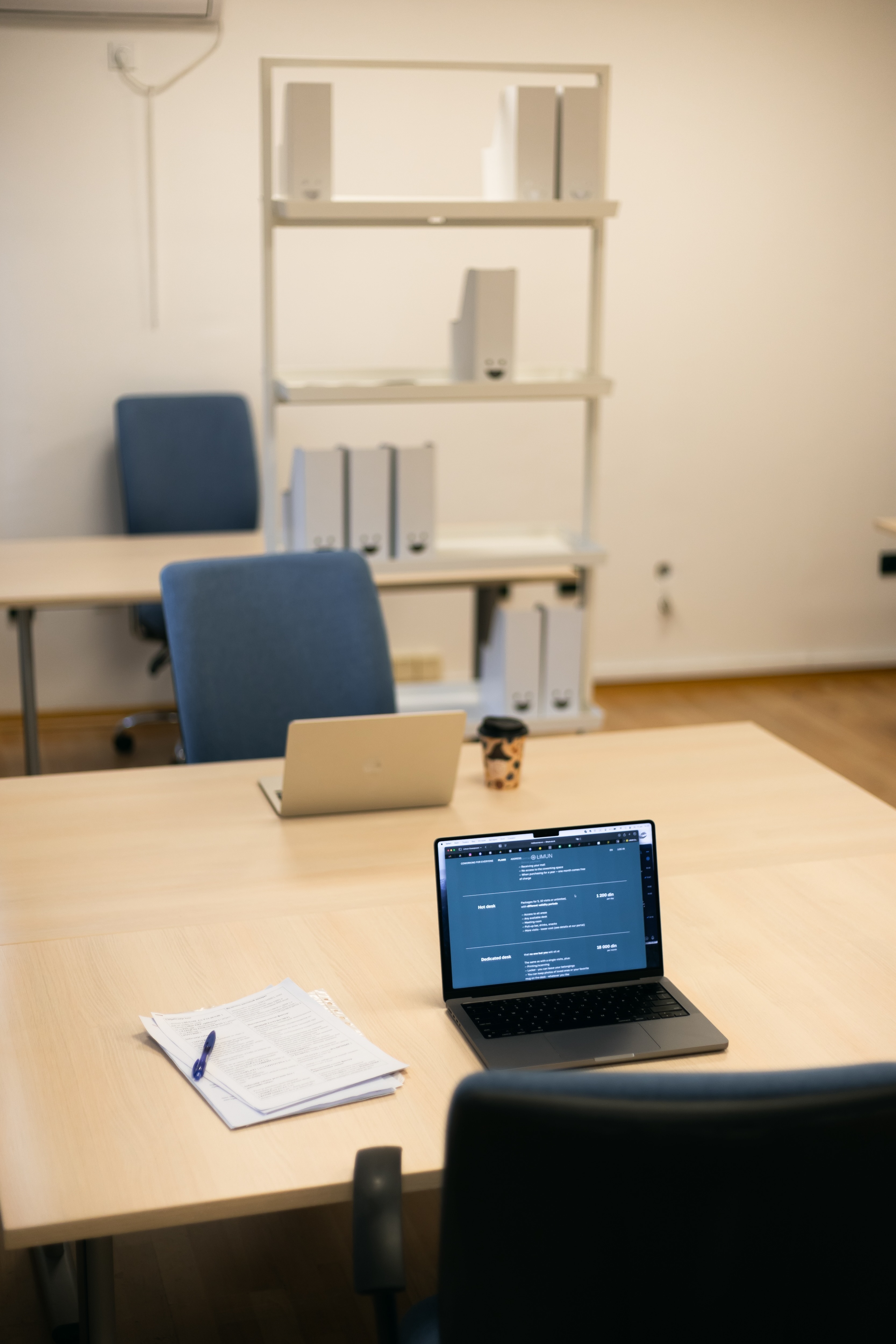 Hot desks & dedicated desks