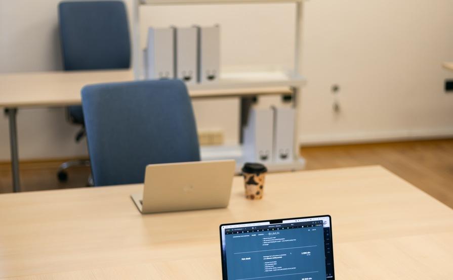 Hot desks & dedicated desks