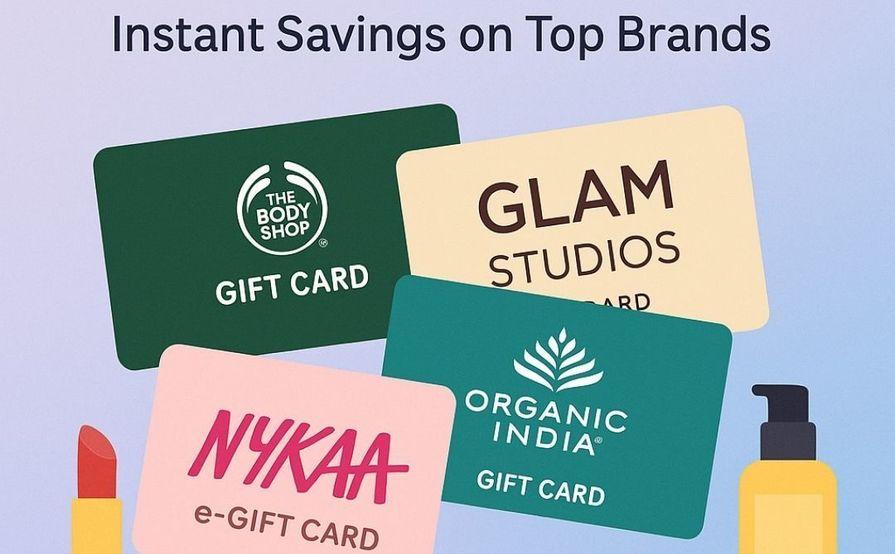 Beauty & Personal Care Gift Cards – Instant Savings on Top Brands