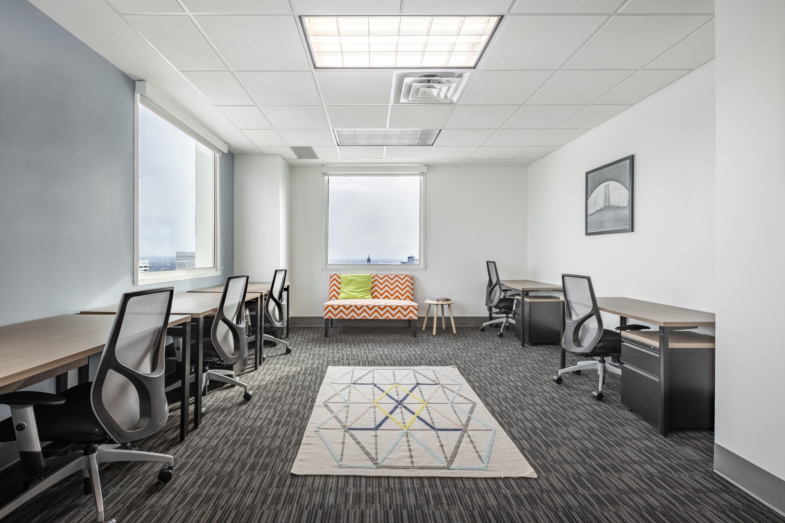 Open plan office space for 10 persons in Regus 120 Collins Street Open plan office space for 10 persons in Regus 120 Collins Street