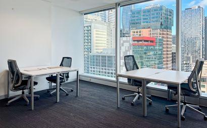 Find office space in Regus 460 Lonsdale Street for 4 persons with everything taken care of