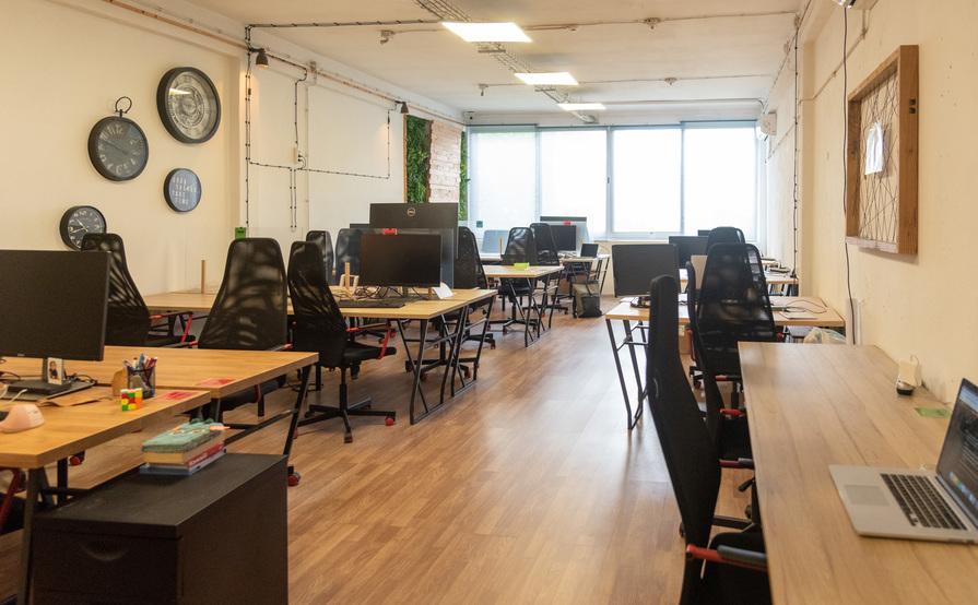 Coworking in openspace