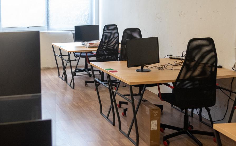 Coworking in openspace