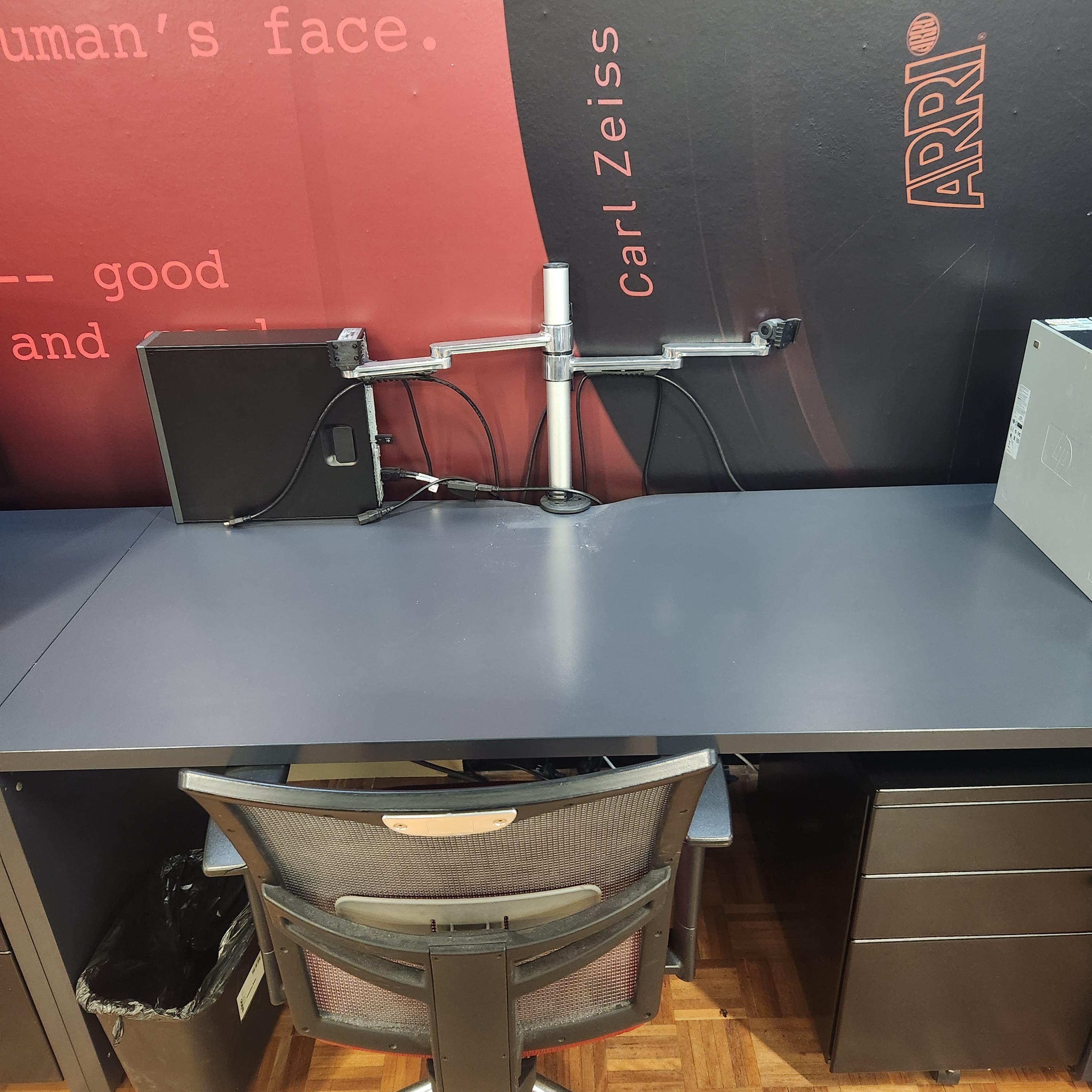 4 desks available in an Advertising Agency