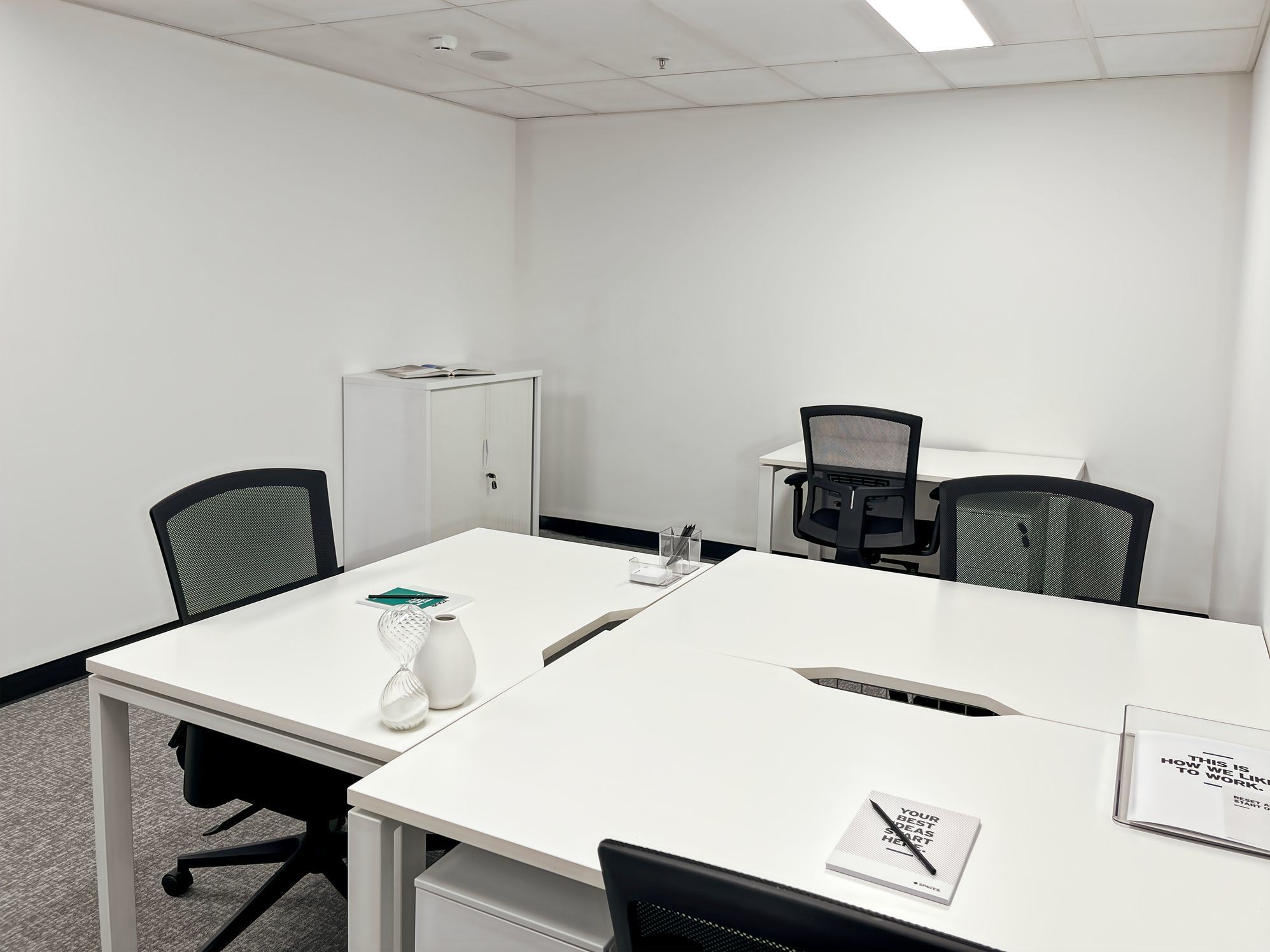 Beautifully designed office space for 3 persons in Spaces The Heroic