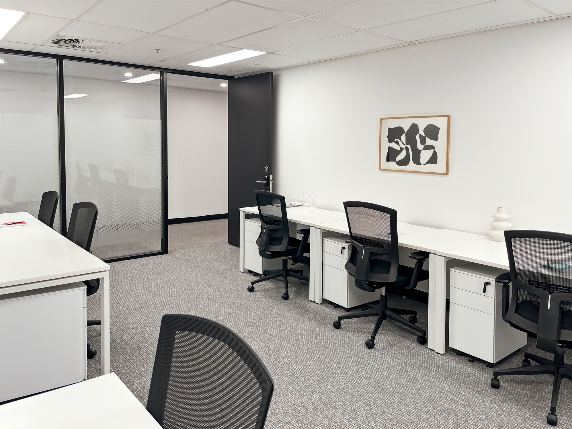 Beautifully designed office space for 3 persons in Spaces The Heroic