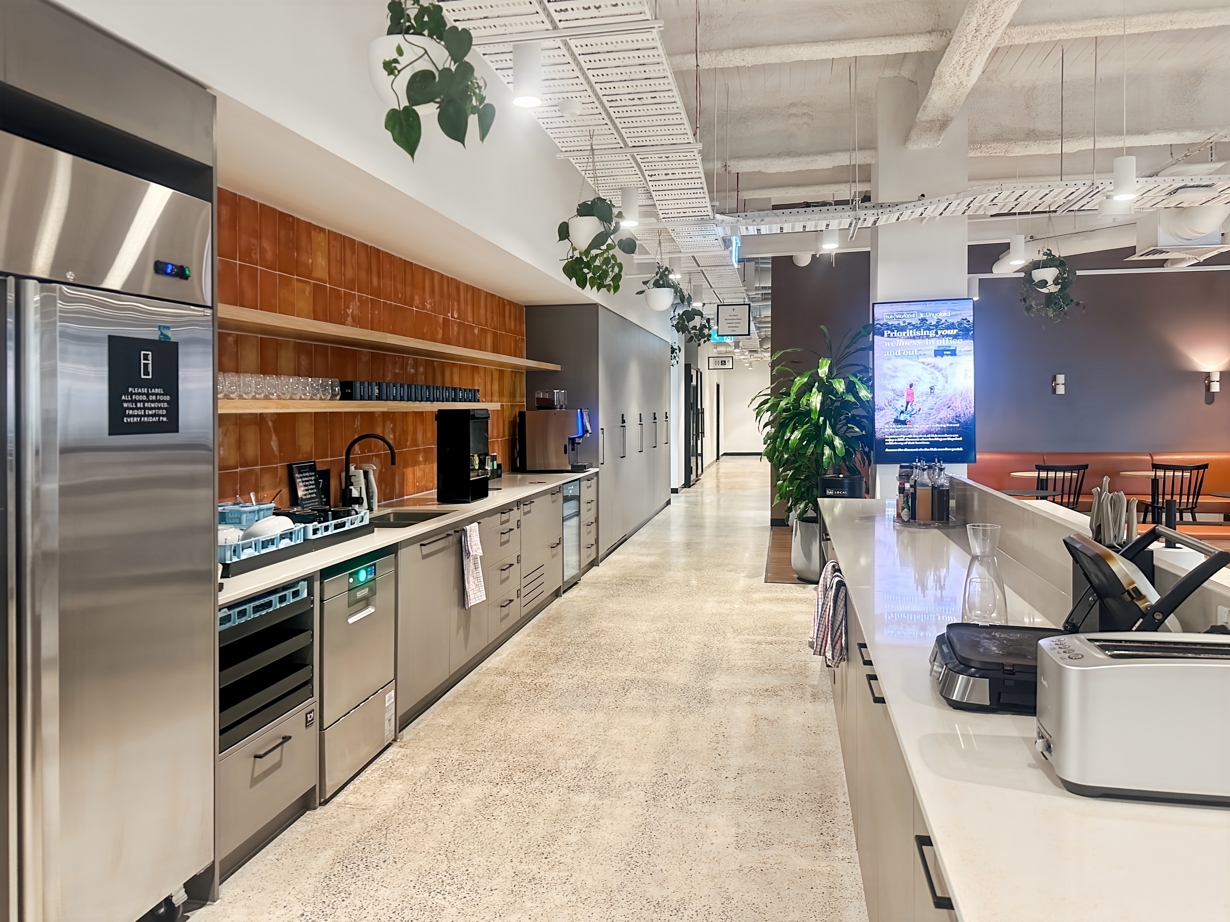 Book open plan office space for businesses of all sizes in Spaces Box Hill