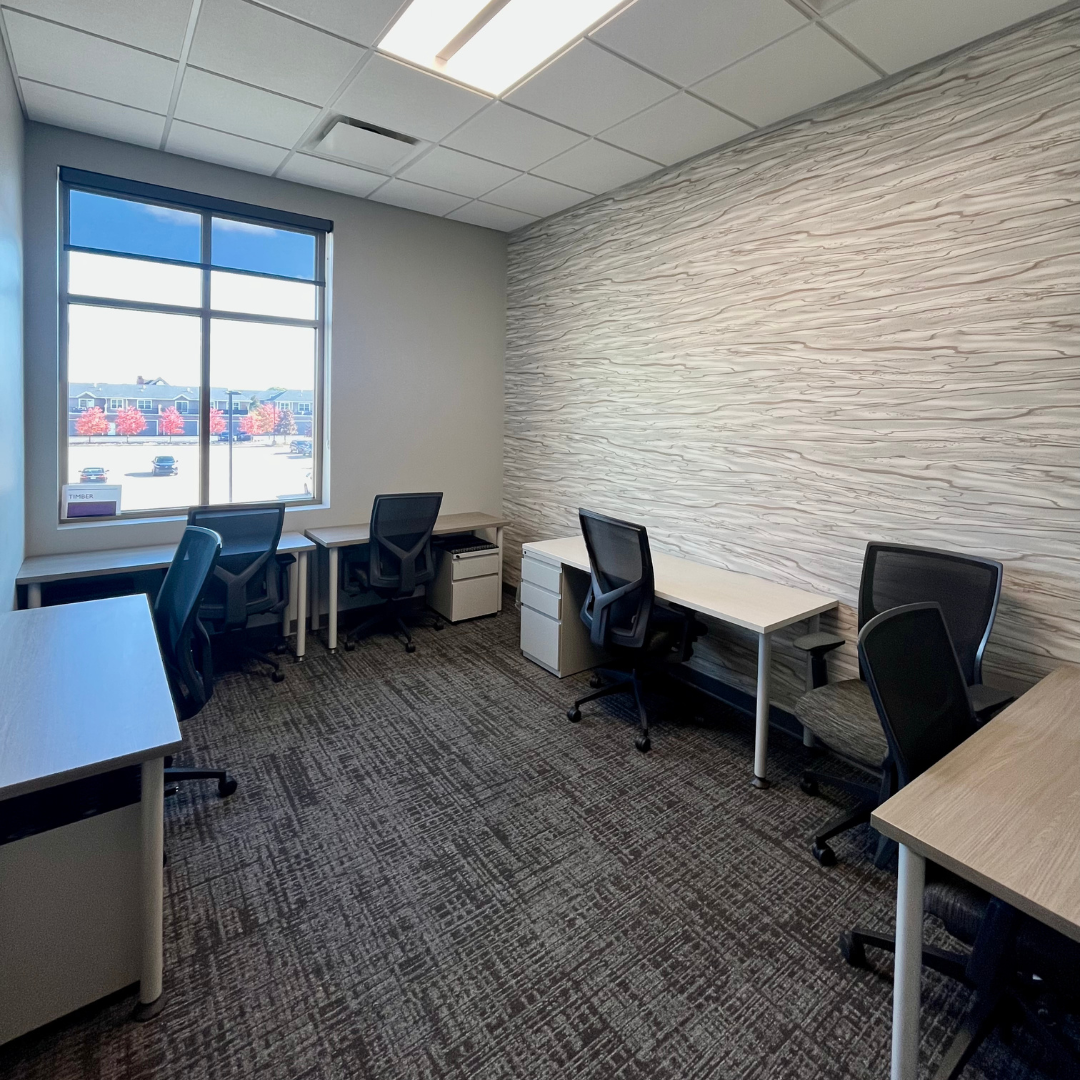 CMURC Bay City- Timber, private office