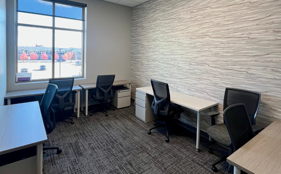 CMURC Bay City- Timber, private office