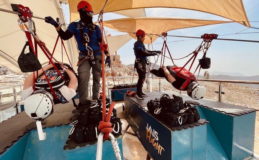 Jebel Jais Zipline Tickets