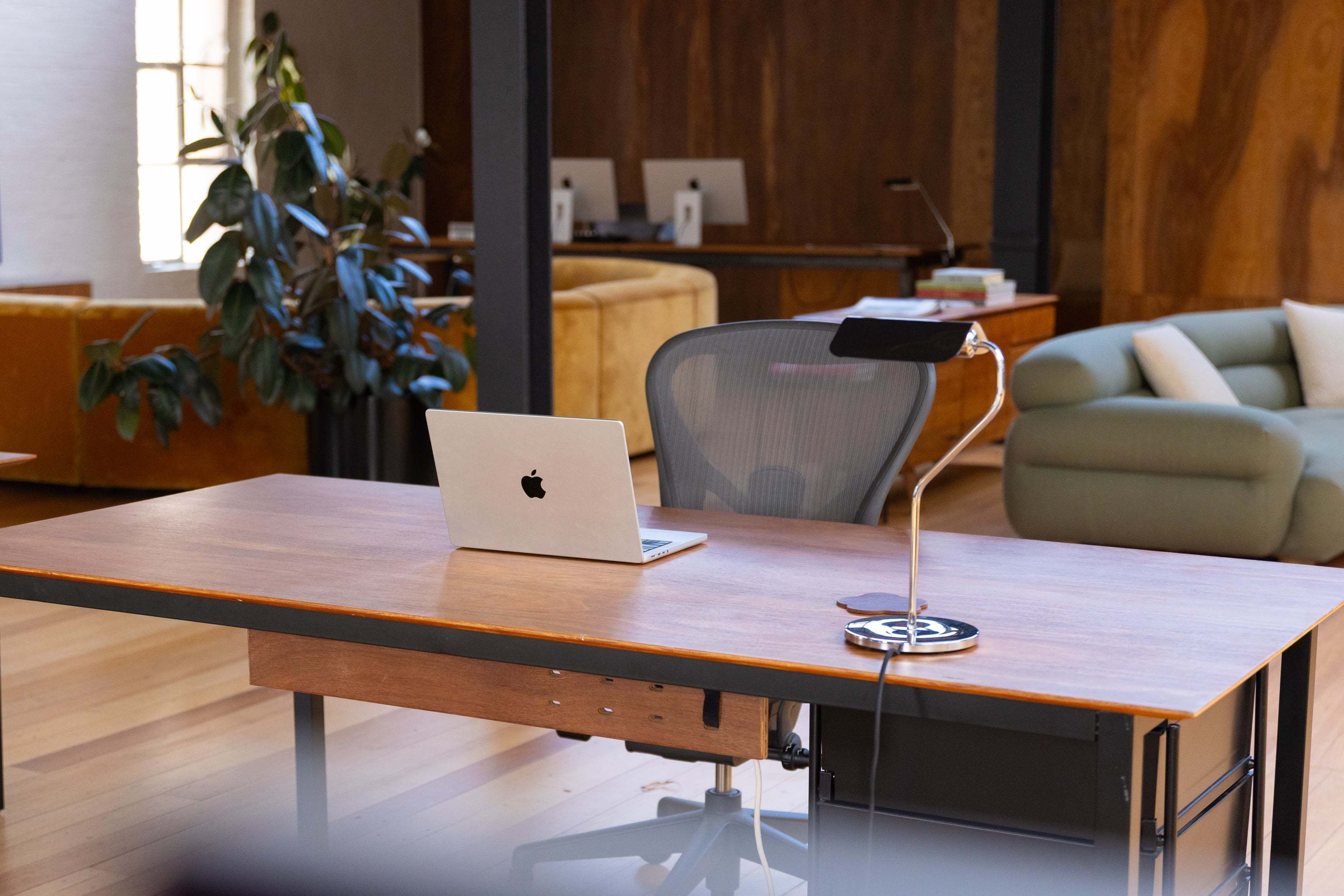 Desk at Creative Co-Working Space in Prahran