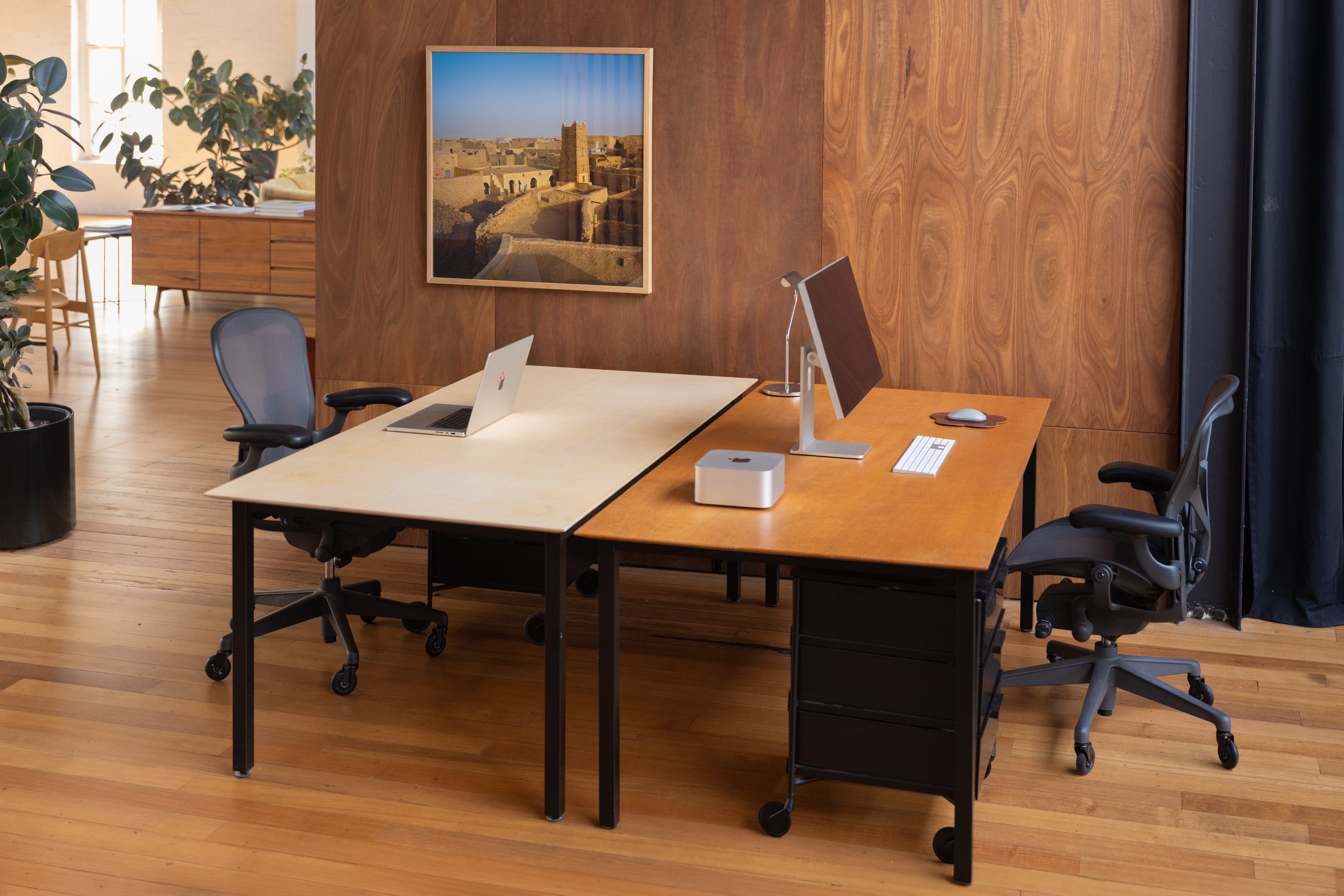 Desk at Creative Co-Working Space in Prahran