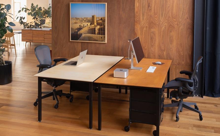 Desk at Creative Co-Working Space in Prahran