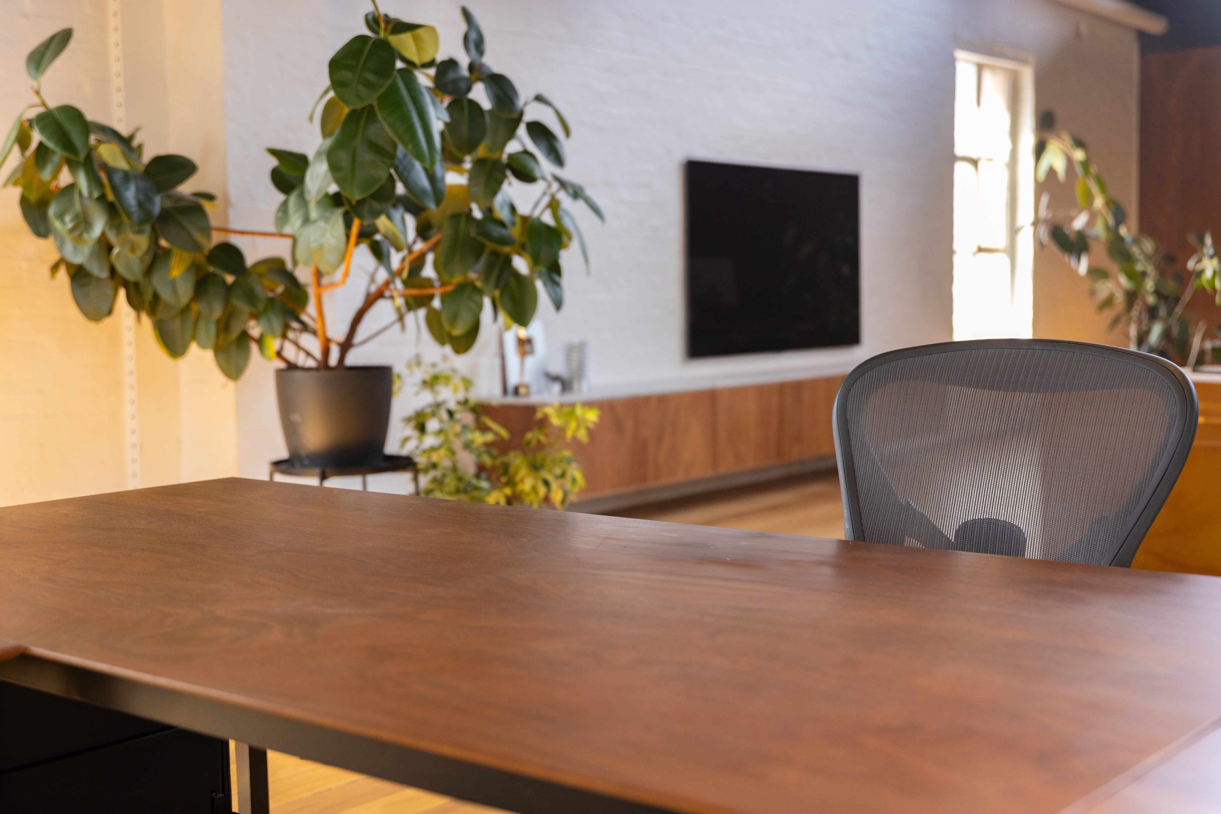 Desk at Creative Co-Working Space in Prahran