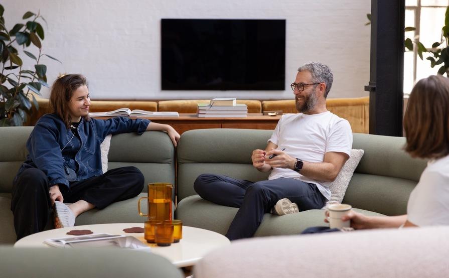 Desk at Creative Co-Working Space in Prahran