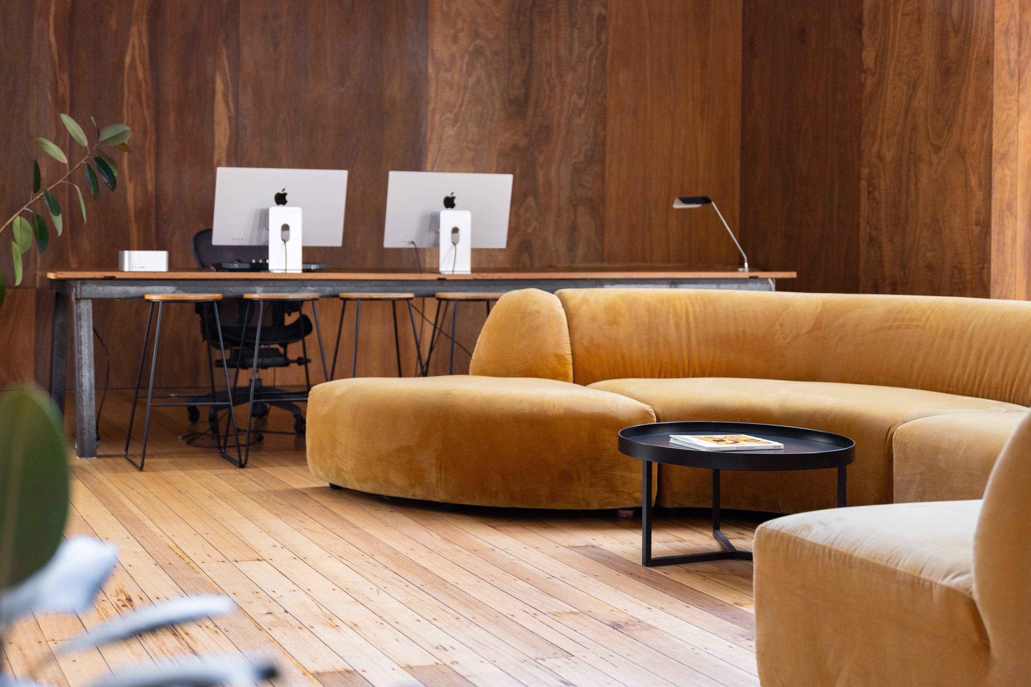 Desk at Creative Co-Working Space in Prahran