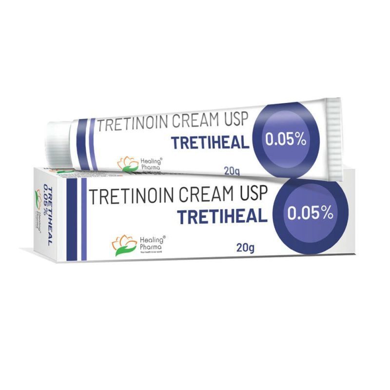 Tretiheal Tretinoin Cream 0.05% 20g Dubai – Skin Renewal & Acne Treatment