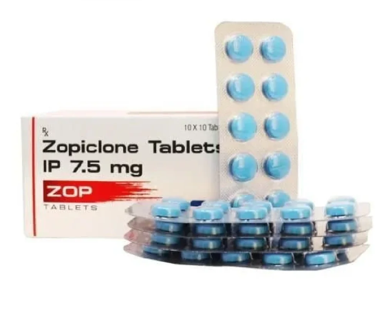Zopiclone Blue 7.5 mg tablets in the UK