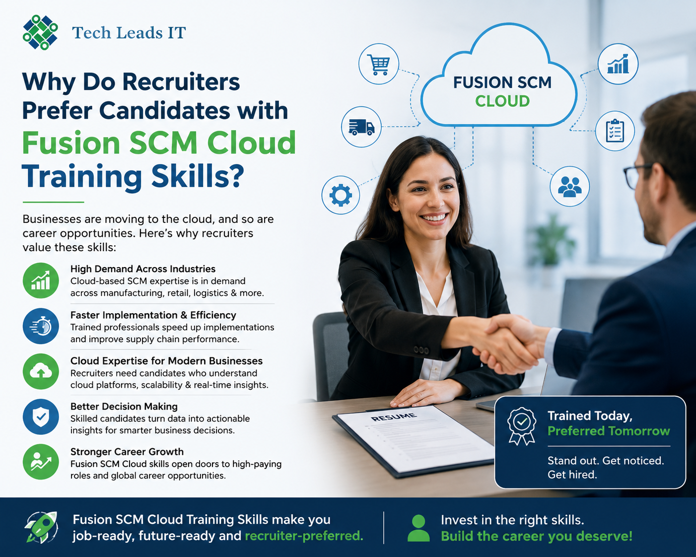Why Do Recruiters Prefer Candidates with Fusion SCM Cloud Training Skills?