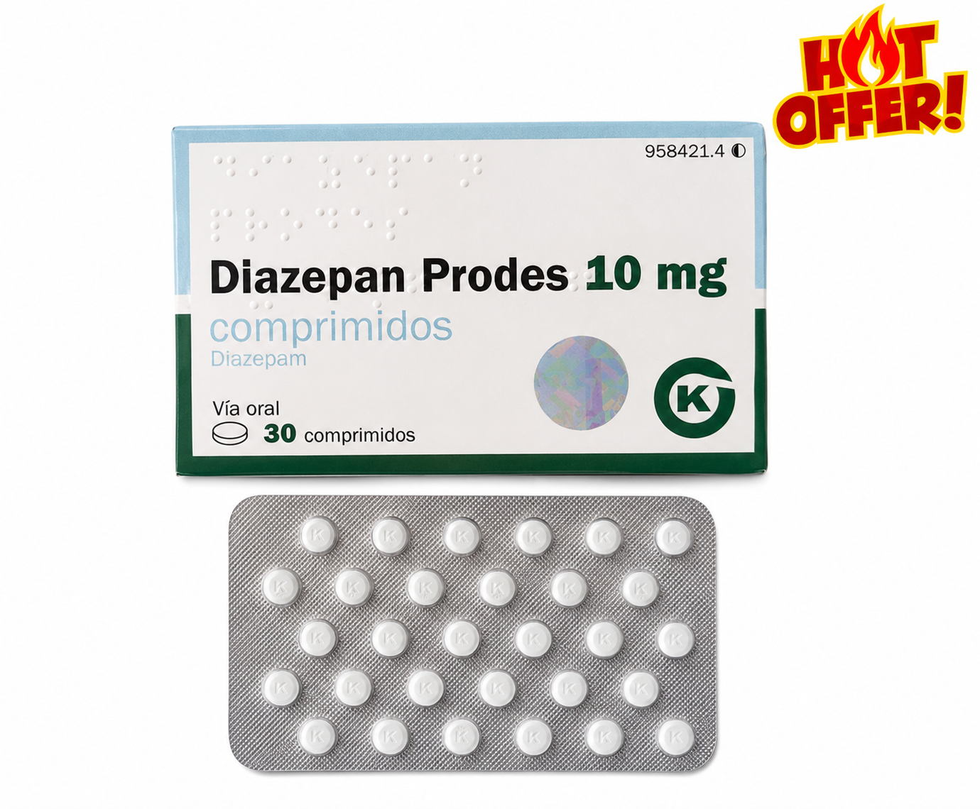 Prodes Diazepam 10mg Tablets: Effective Relief for Anxiety and Sleep Issues Available 24/7 Online in the UK