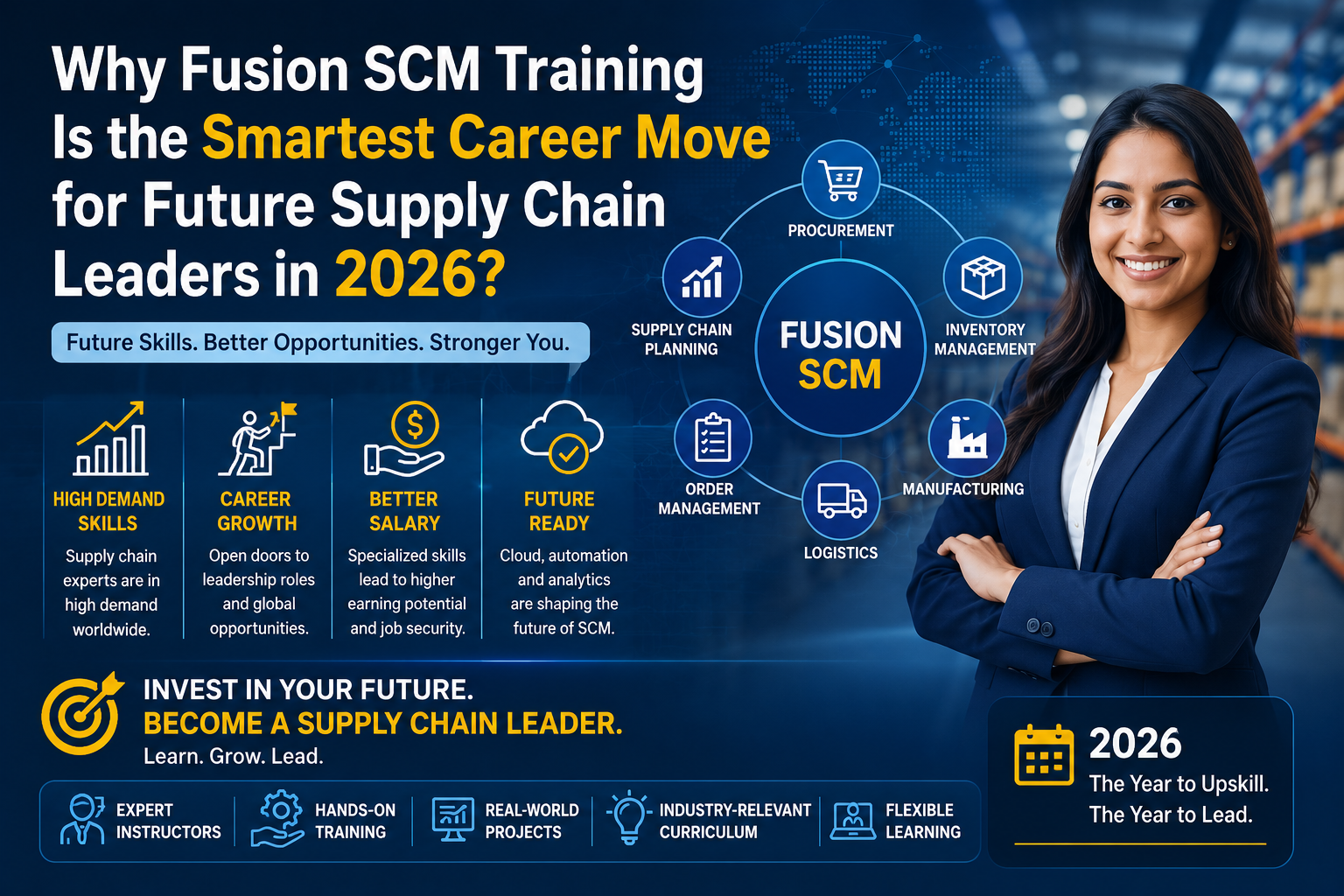 Why Fusion SCM Training Is the Smartest Career Move for Future Supply Chain Leaders in 2026?
