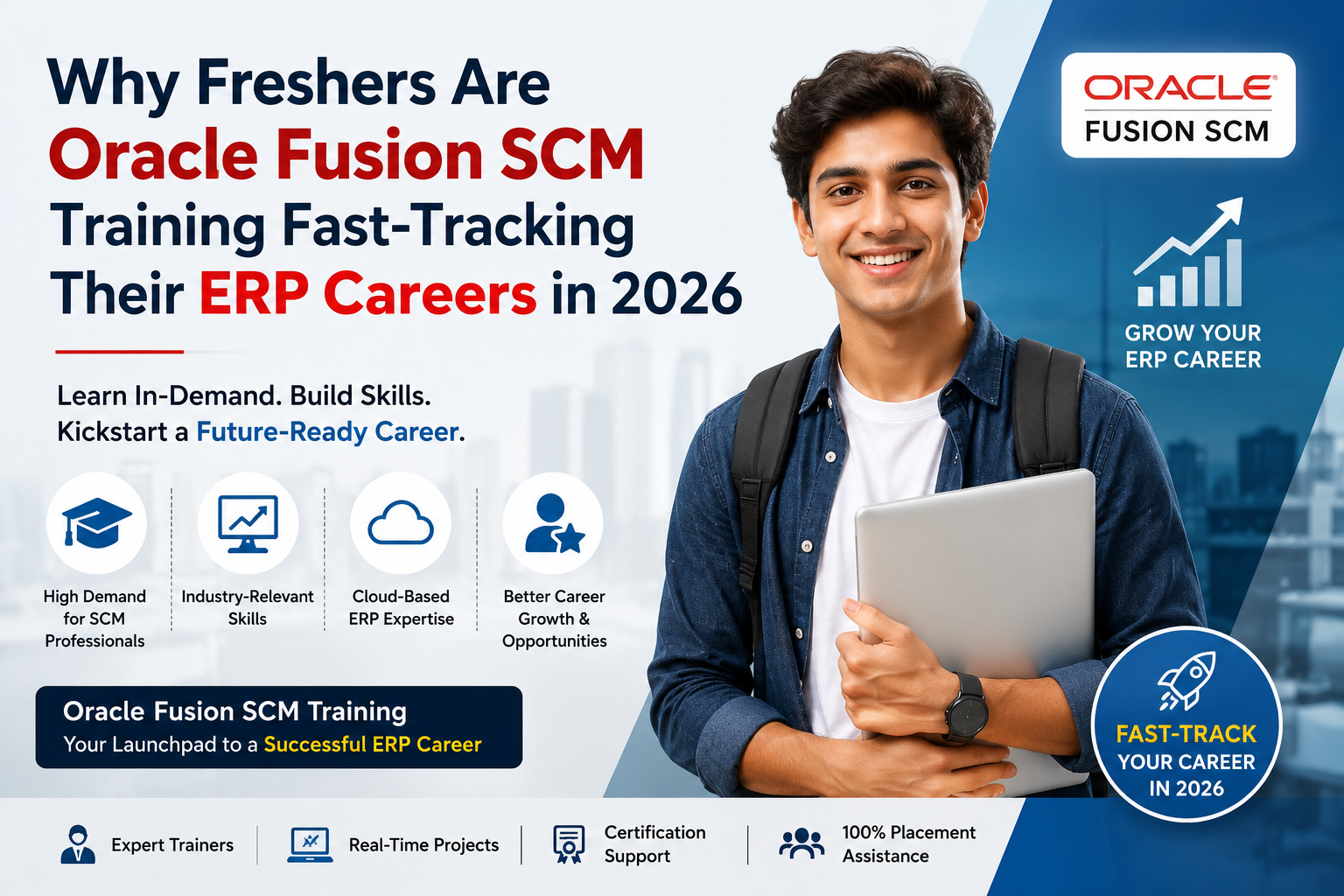 Why Freshers Are Oracle Fusion SCM Training Fast-Tracking Their ERP Careers in 2026