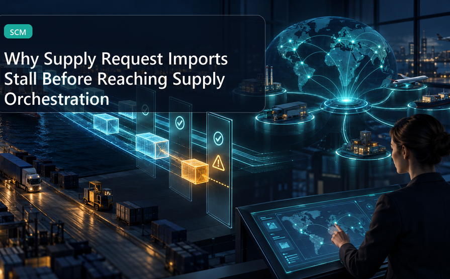 Why Supply Request Imports Stall Before Reaching Supply Orchestration