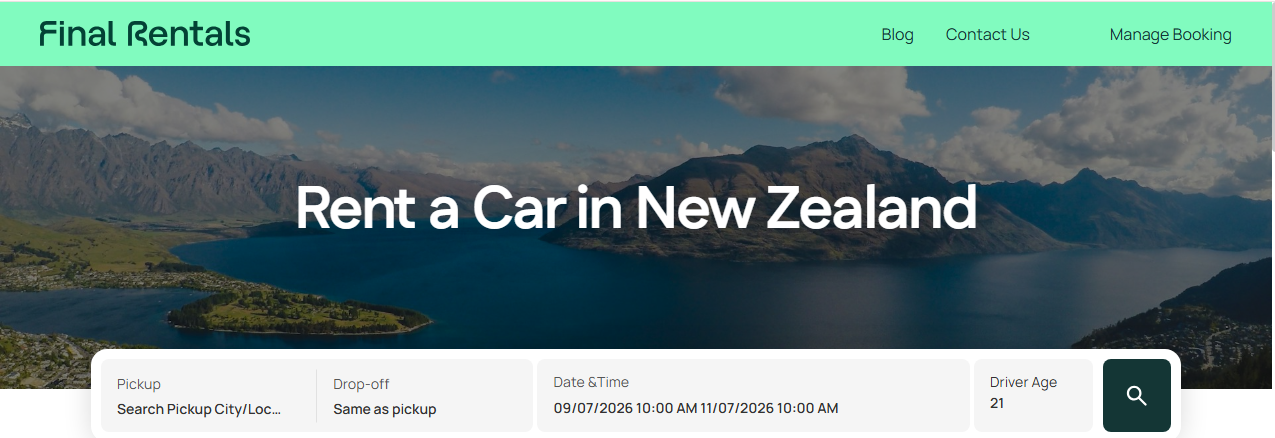FinalRentals New Zealand