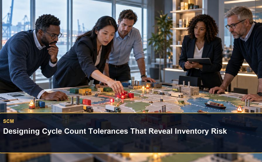 Designing Cycle Count Tolerances That Reveal Inventory Risk