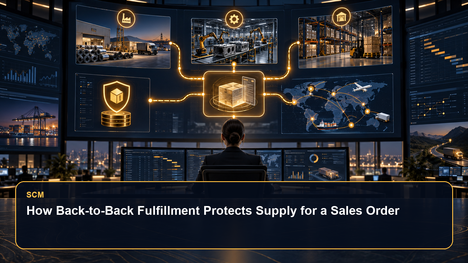 How Back-to-Back Fulfillment Protects Supply for a Sales Order