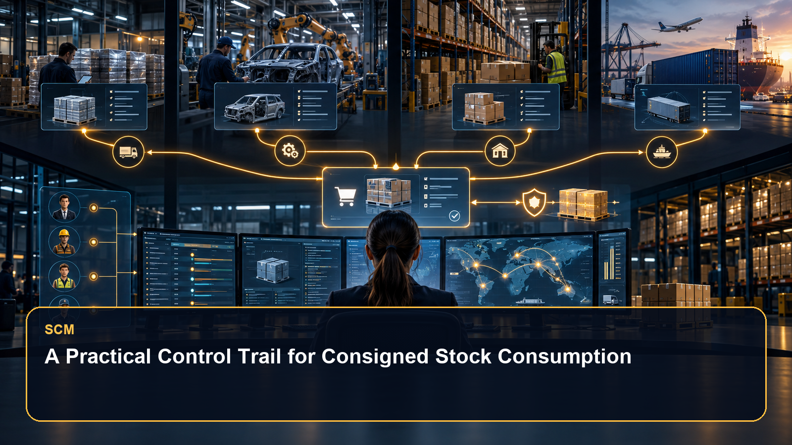 A Practical Control Trail for Consigned Stock Consumption