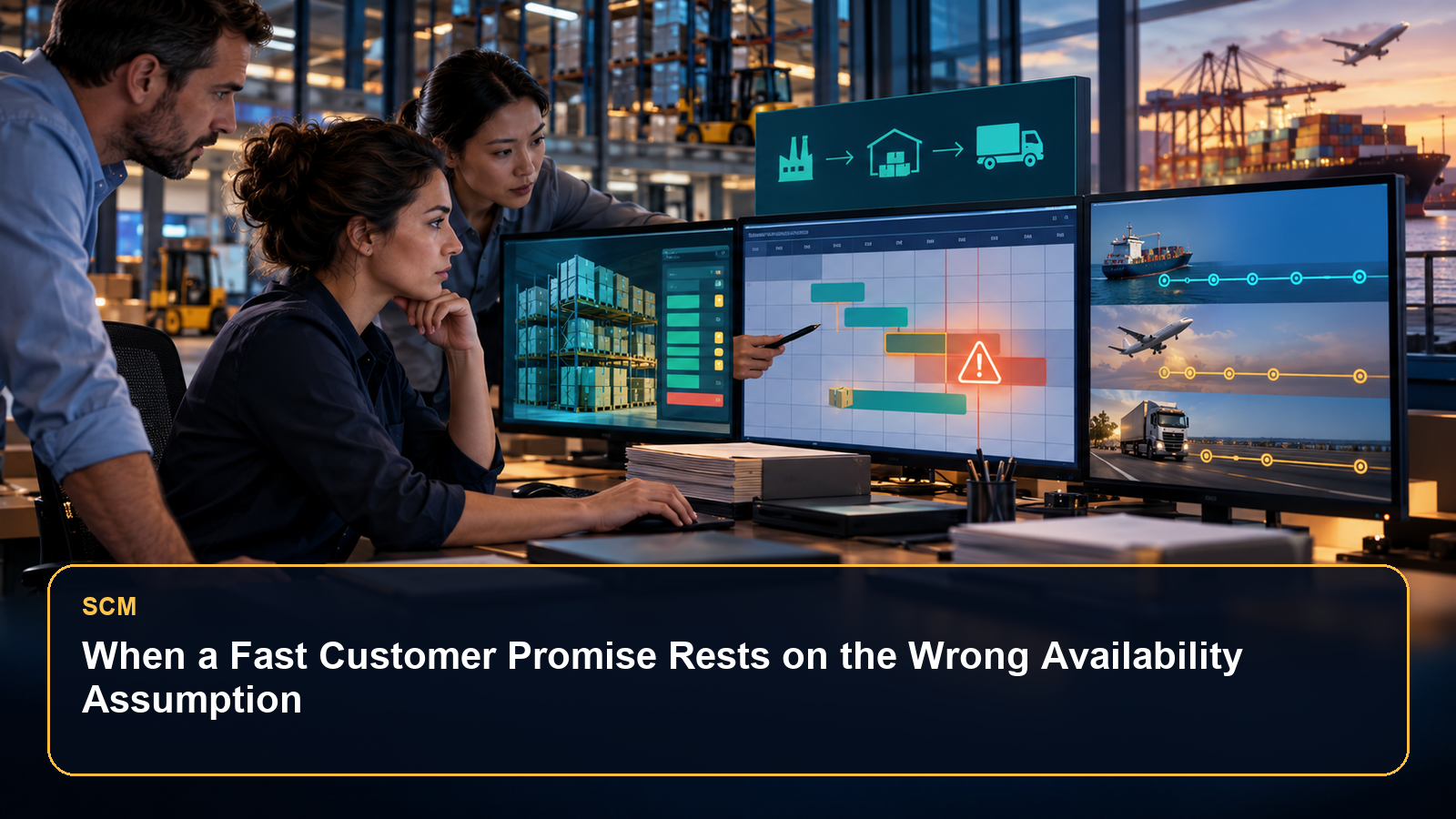 When a Fast Customer Promise Rests on the Wrong Availability Assumption