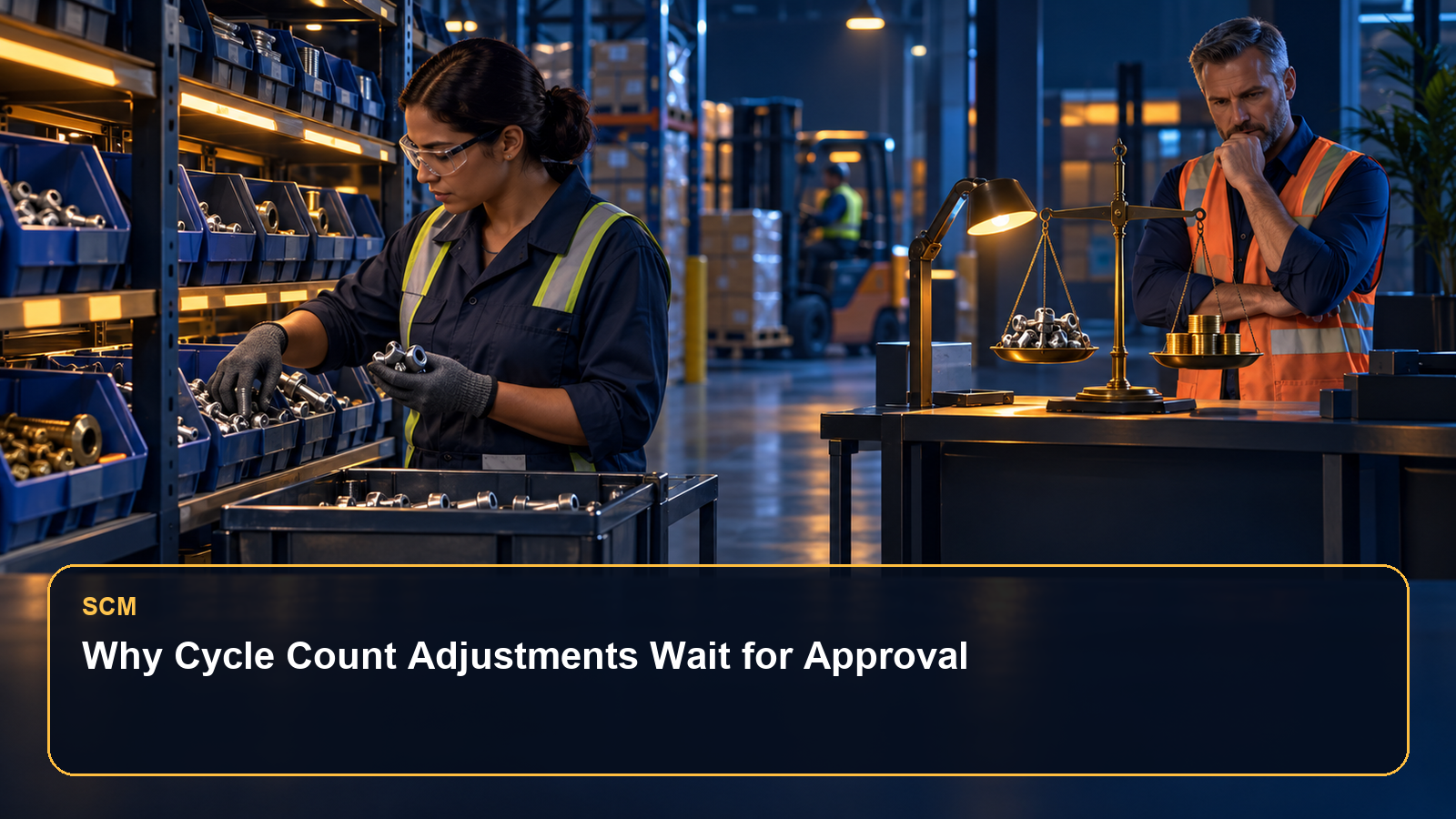 Why Cycle Count Adjustments Wait for Approval