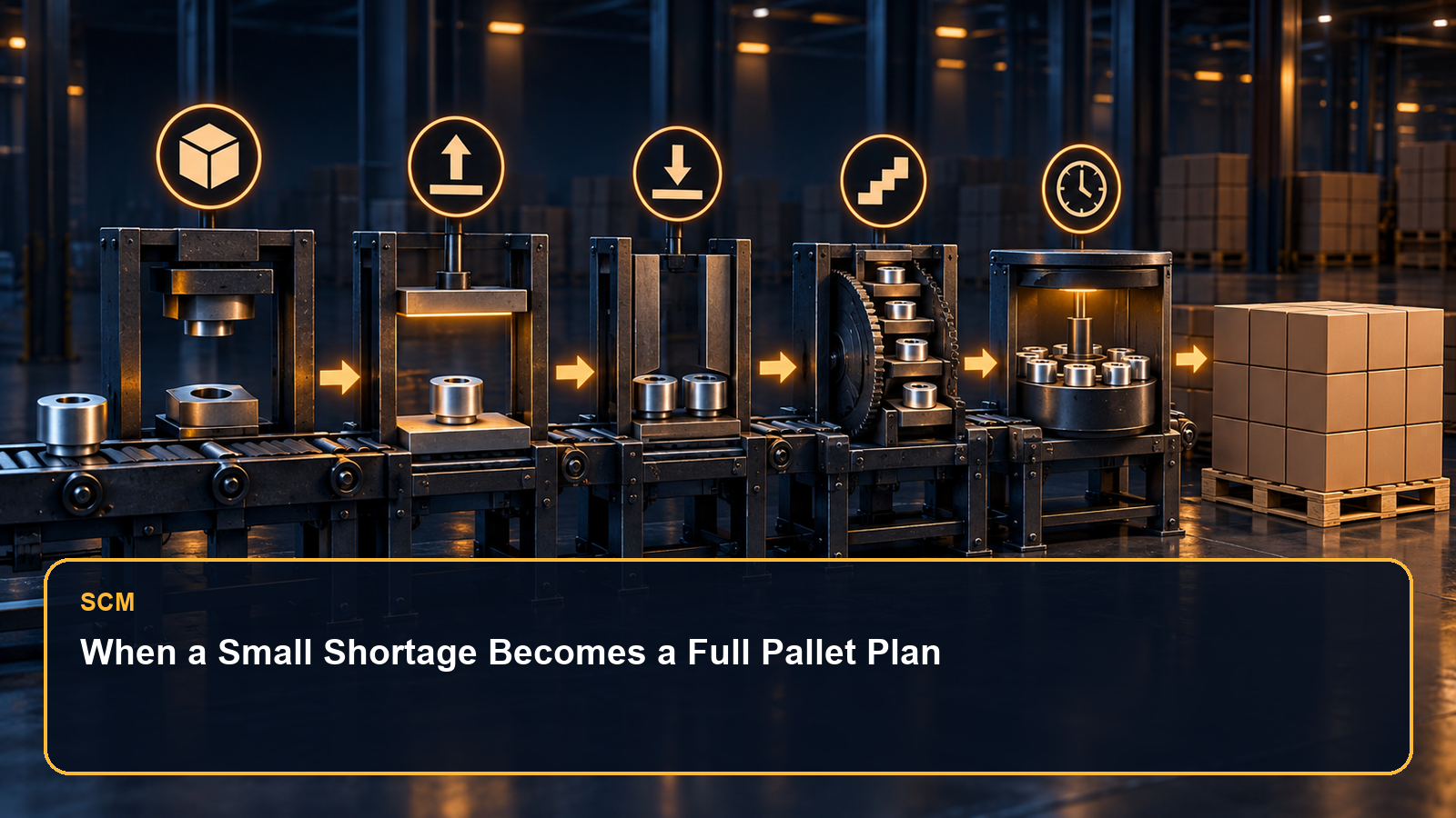 When a Small Shortage Becomes a Full Pallet Plan