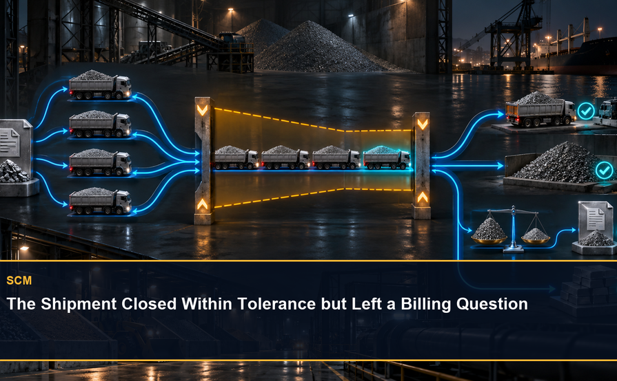 The Shipment Closed Within Tolerance but Left a Billing Question