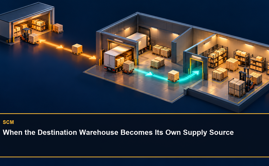 When the Destination Warehouse Becomes Its Own Supply Source