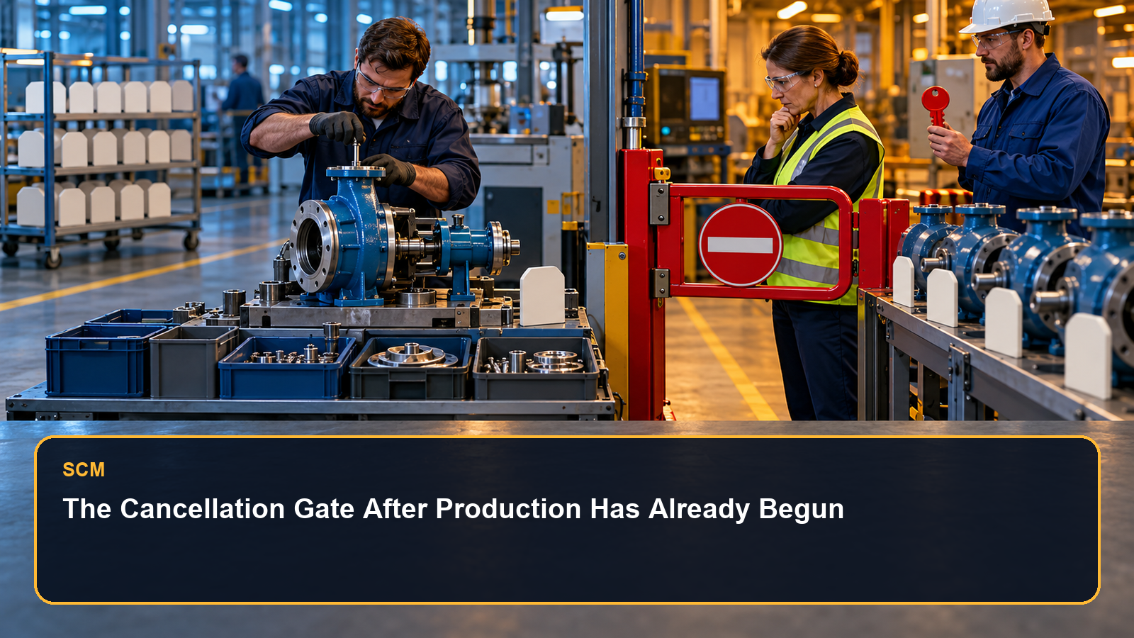 The Cancellation Gate After Production Has Already Begun