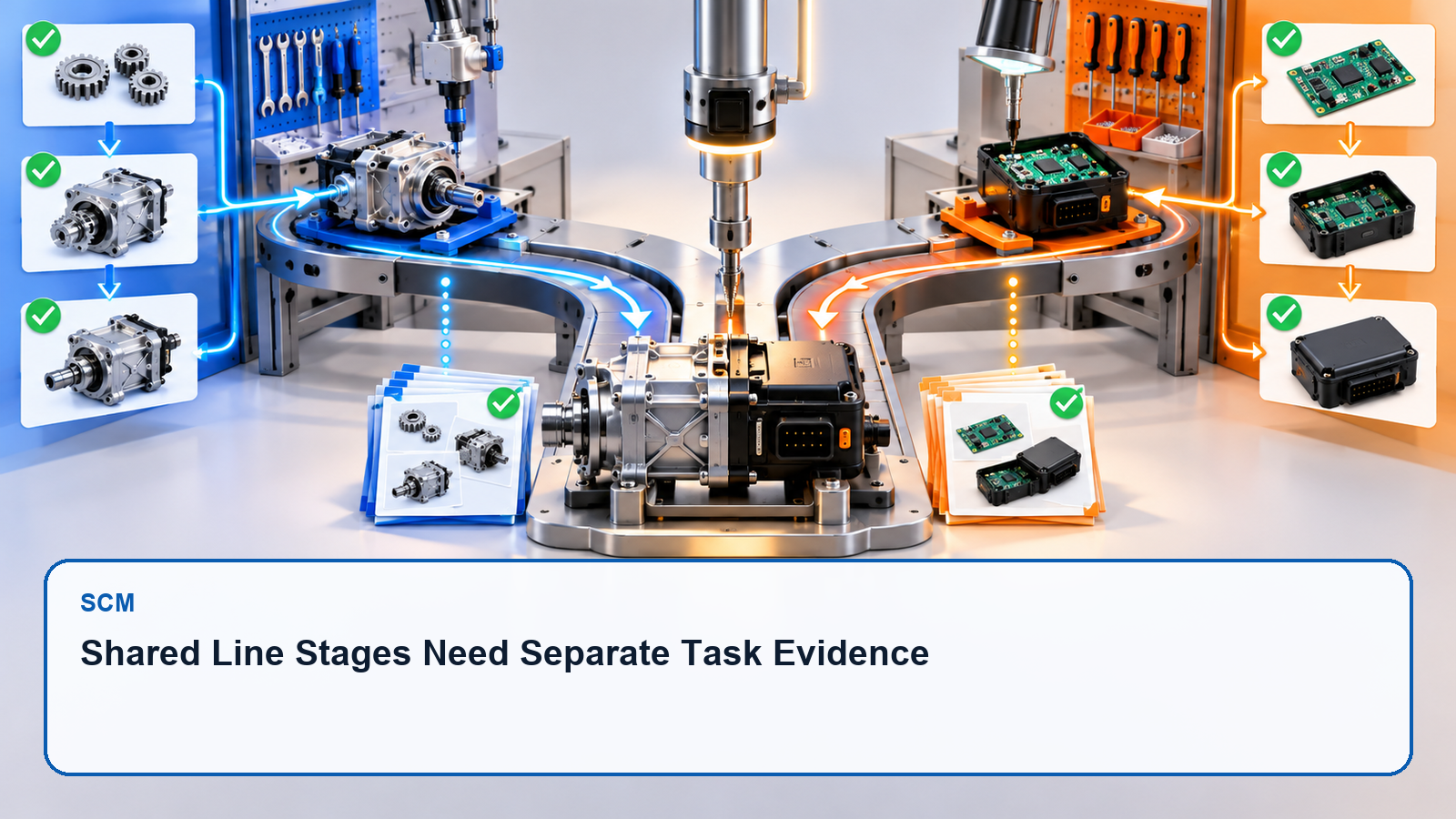 Shared Line Stages Need Separate Task Evidence