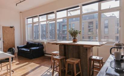 Shared desks Shared desks