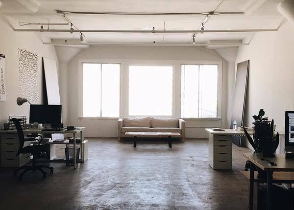 Desk in a Creative Shared Space